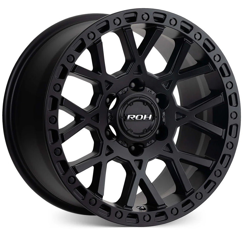 ROH CRAWLER - MATT BLACK 17x9 / 6x139.7 / 12 Offset