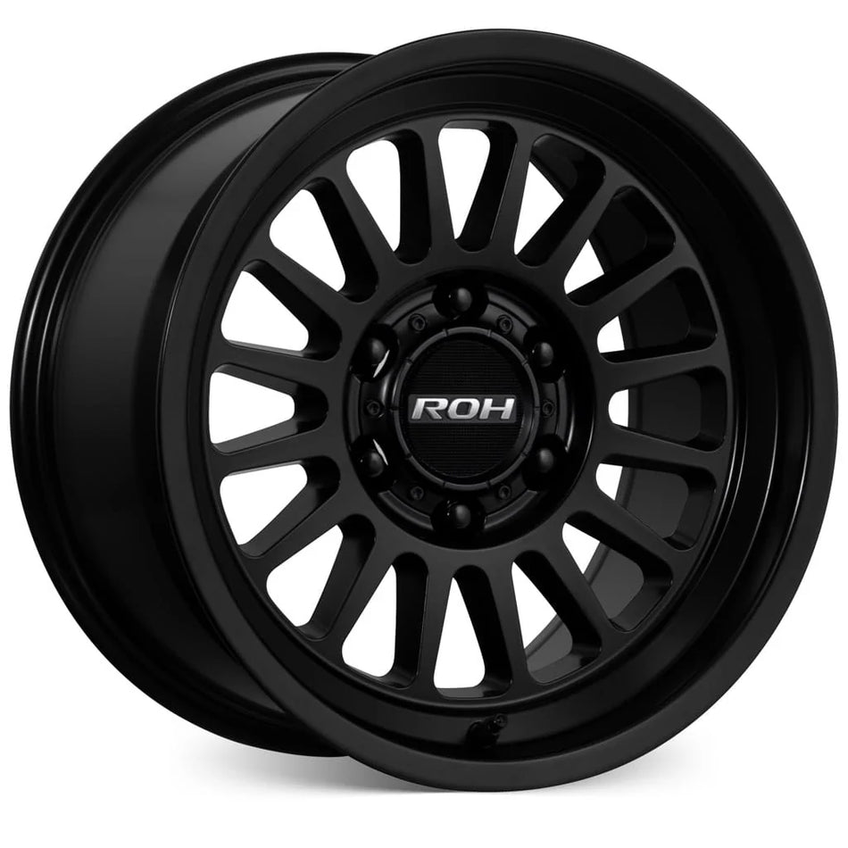 ROH APOLLO - MATT BLACK 17x9 / 6x139.7 / 12 Offset
