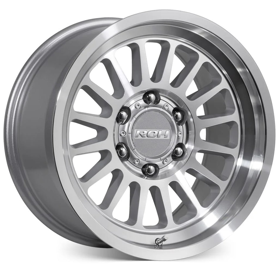 ROH APOLLO - SILVER, MAHINE FACE 17x9 / 6x139.7 / 12 Offset