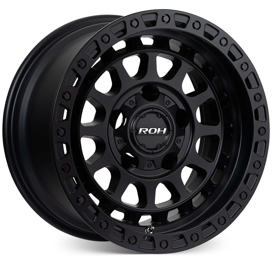 ROH ALLOY ASSAULT - MATT BLACK 17x9 / 6x139.7 / -22 Offset
