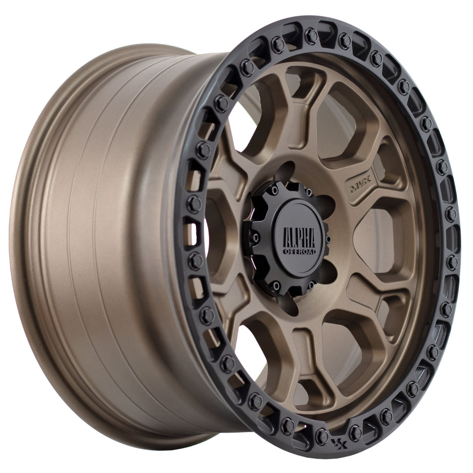 ALPHA ENDURO - MATT BRONZE MATT BLACK LIP (18 +15 6139)