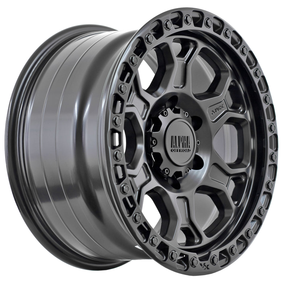 ALPHA ENDURO - MATT BLACK (18 +15 6139)