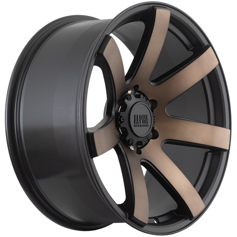 ALPHA GAUNTLET 2 - MATT BLACK DARK BRONZE TINT (20 +30 6139)