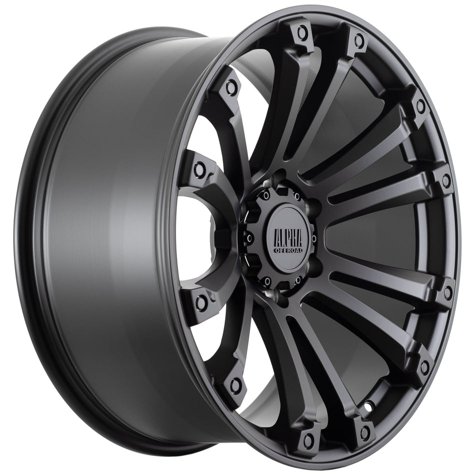 ALPHA MAVERICK- MATT BLACK (20 +10 6139)