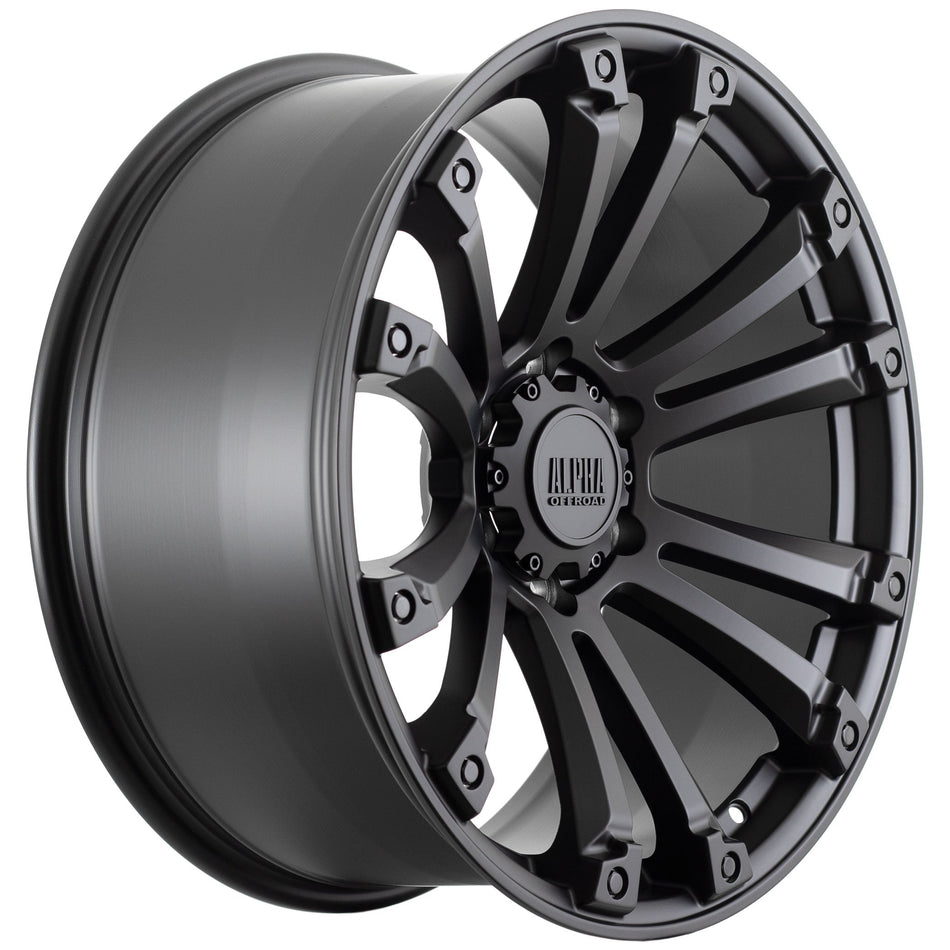 ALPHA MAVERICK- MATT BLACK (20 +30 6114)