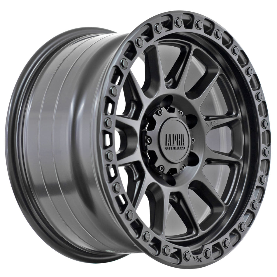 ALPHA PODIUM - MATT BLACK (18 +15 6114)