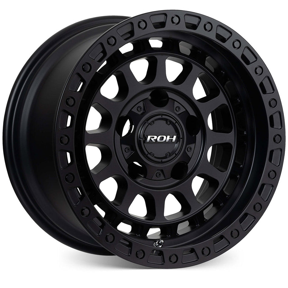 ROH ALLOY ASSAULT - MATT BLACK 17x9 / 6x139.7 / 12 Offset
