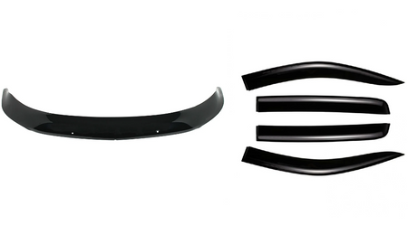 COLORADO BONNET GUARD AND VISOR COMBO 2012 - 2016