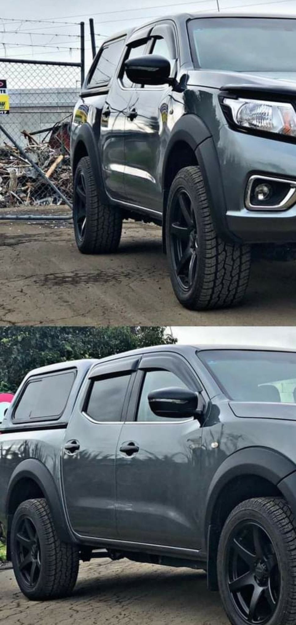 WINDOW VISORS TUFFNUC - NAVARA NP300